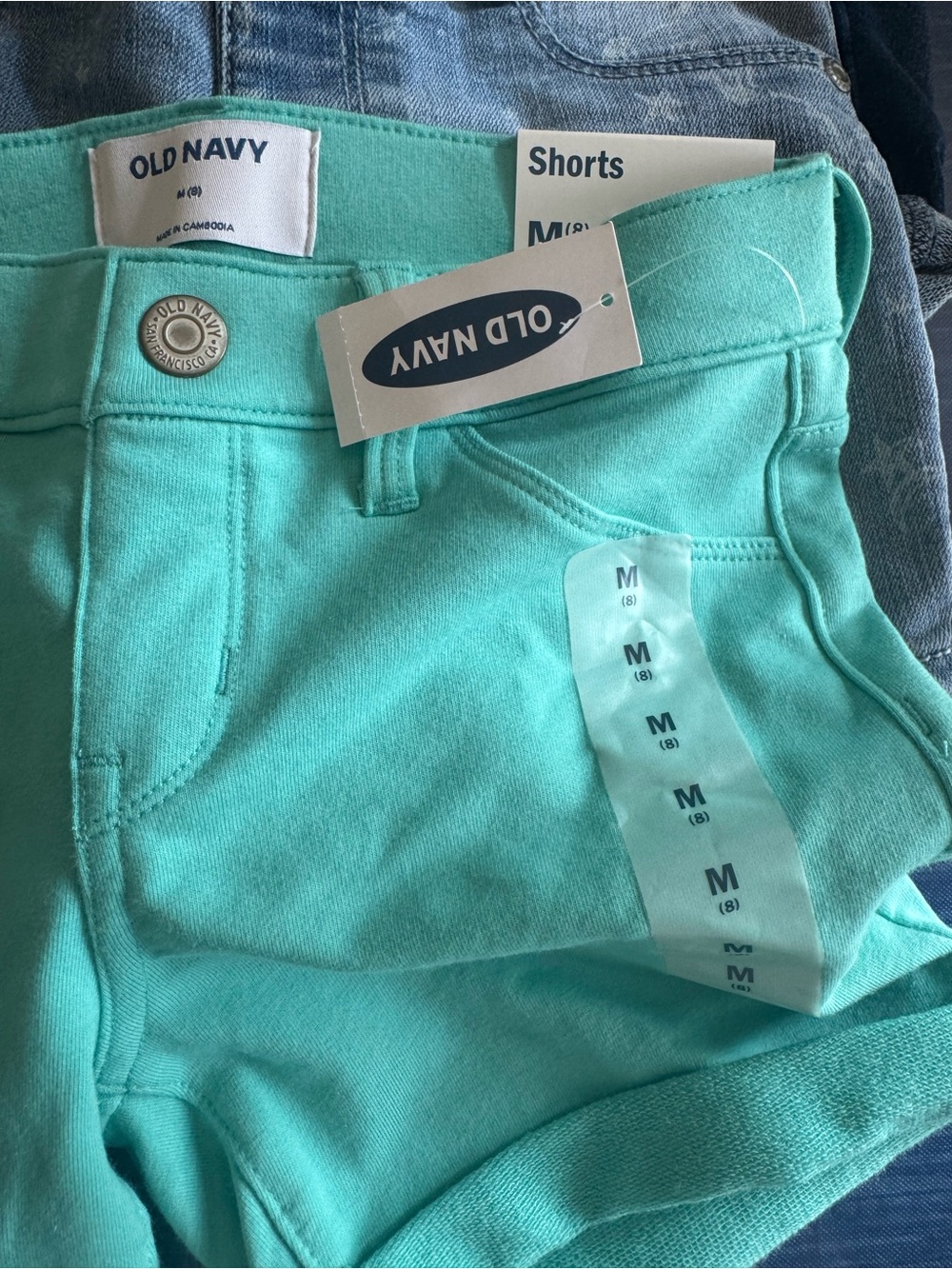 Old Navy Teal/Turquoise Girls' Shorts
